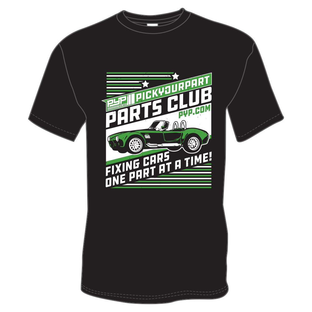 PYP Parts Club T-Shirt (Black)