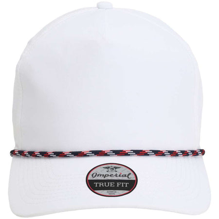 White/ Navy-Red