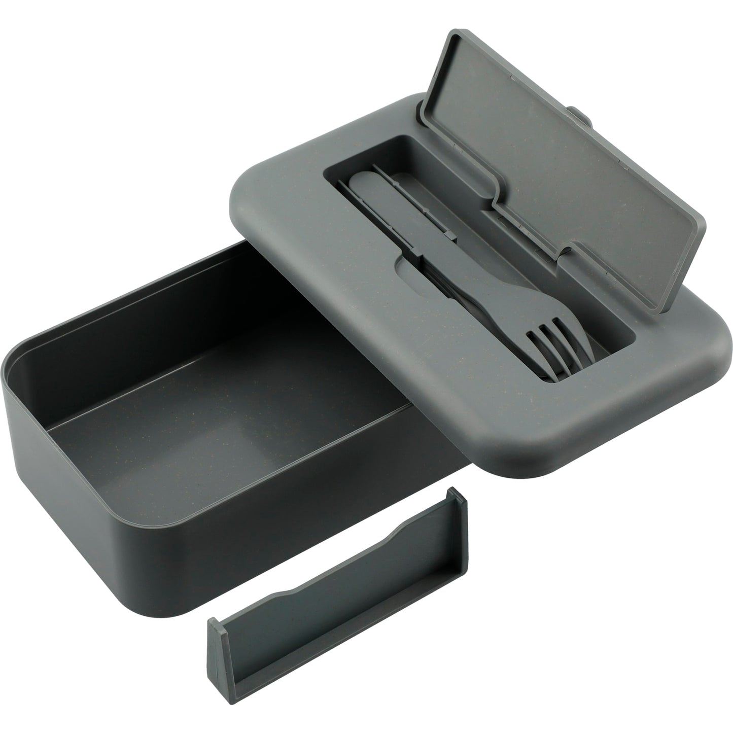 Bamboo Fiber Lunch Box with Utensils