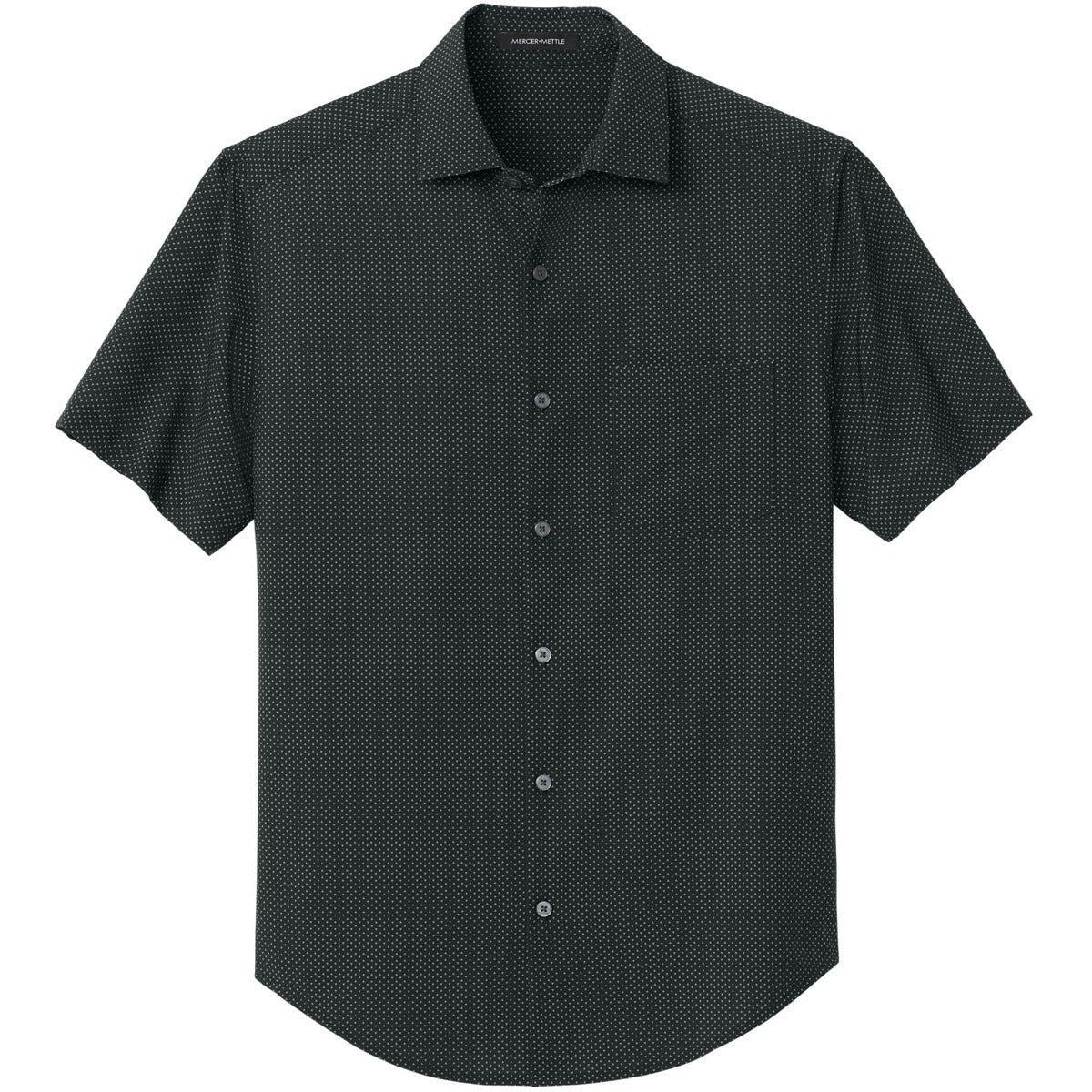 Deep Black Triangle Print