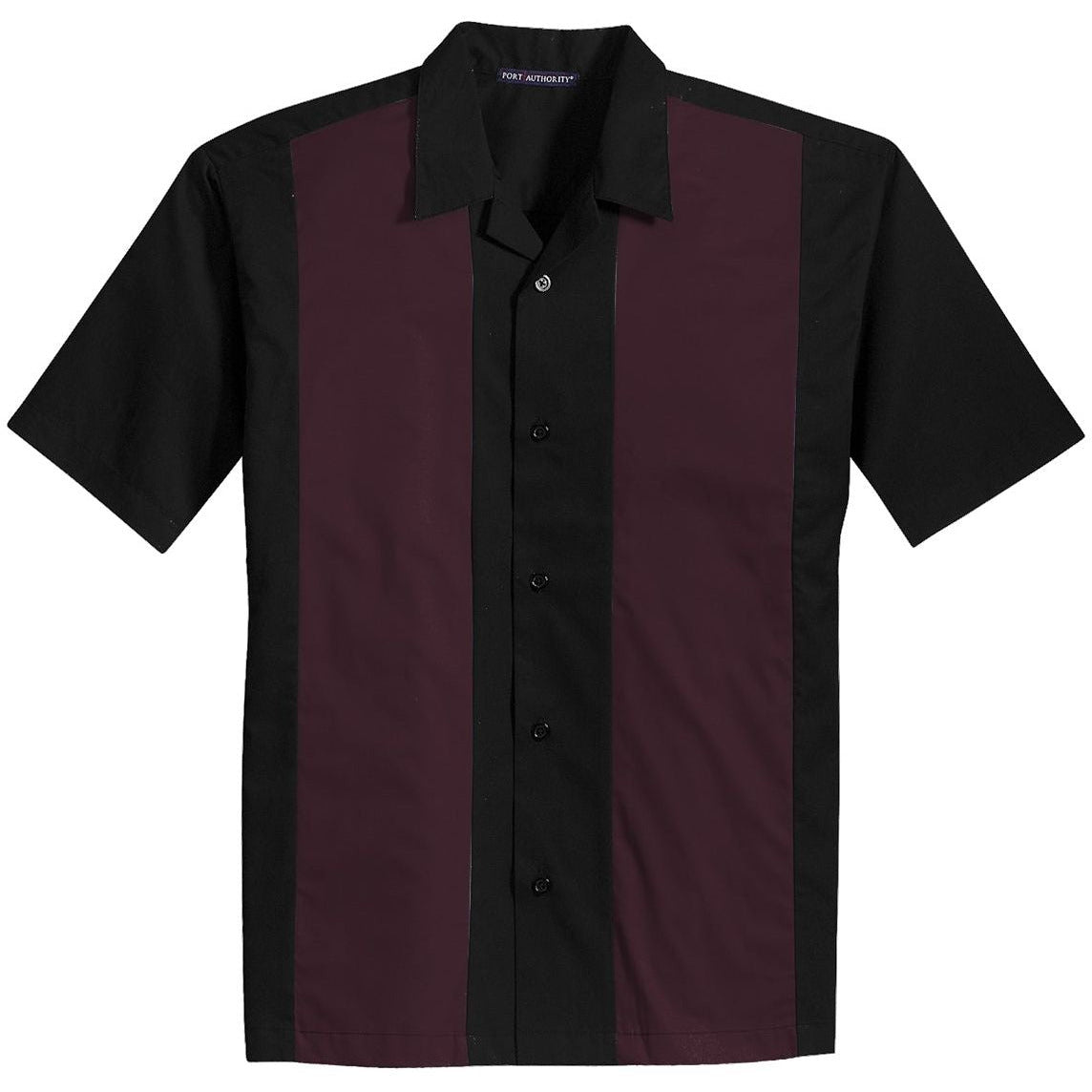 Black/ Burgundy