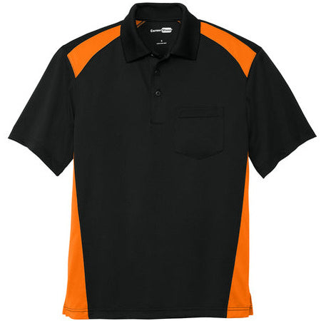 Black/ Shock Orange