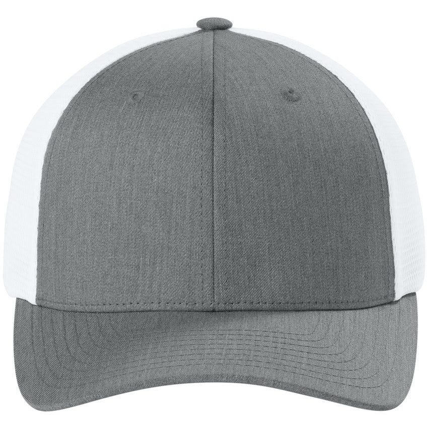 FF110M-Heather Grey/ White