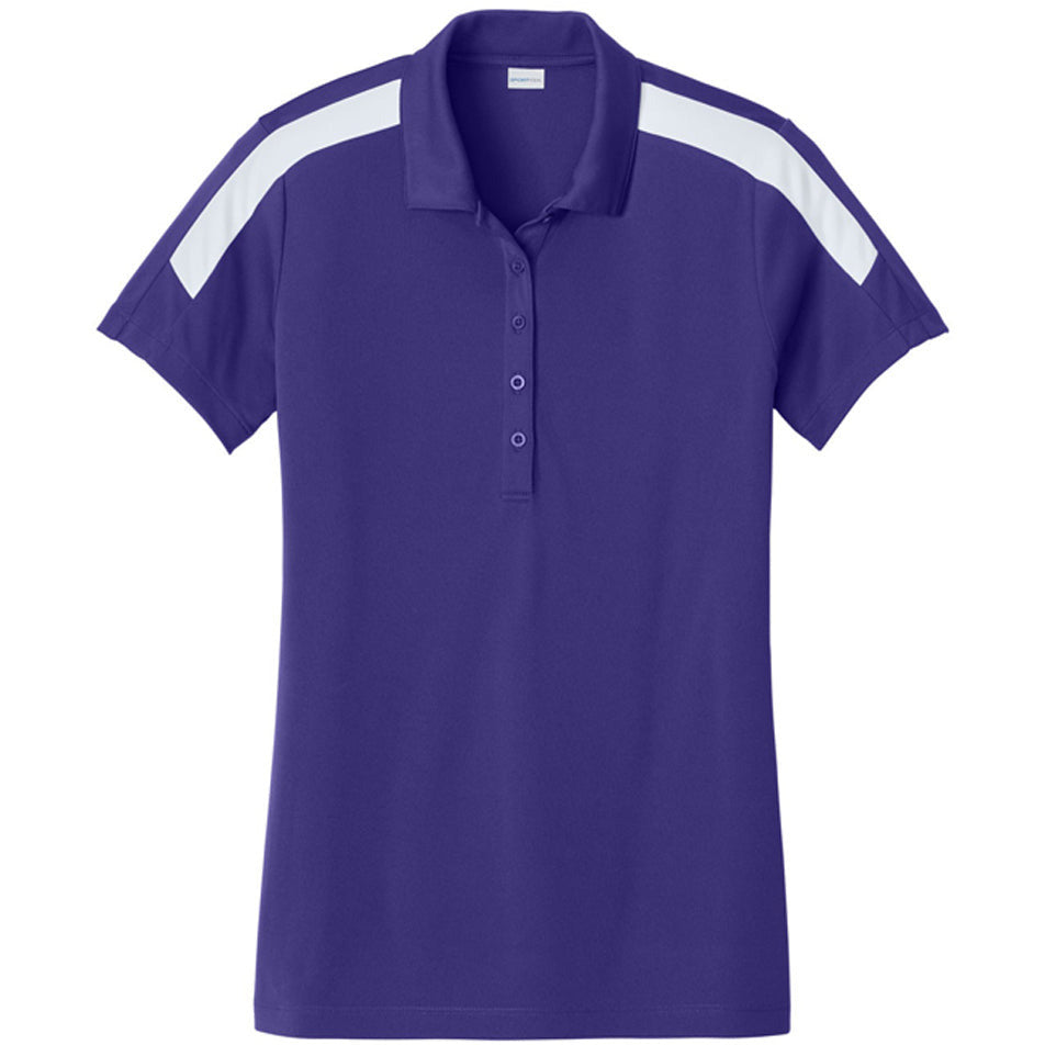Purple/ White