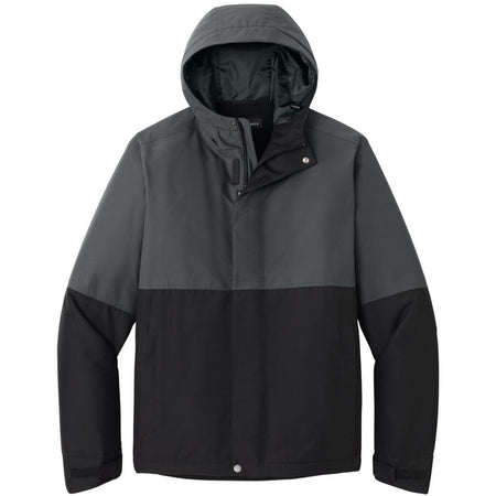 Grey Steel/ Deep Black