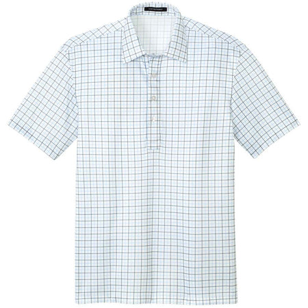 Black/ Carolina Blue Check