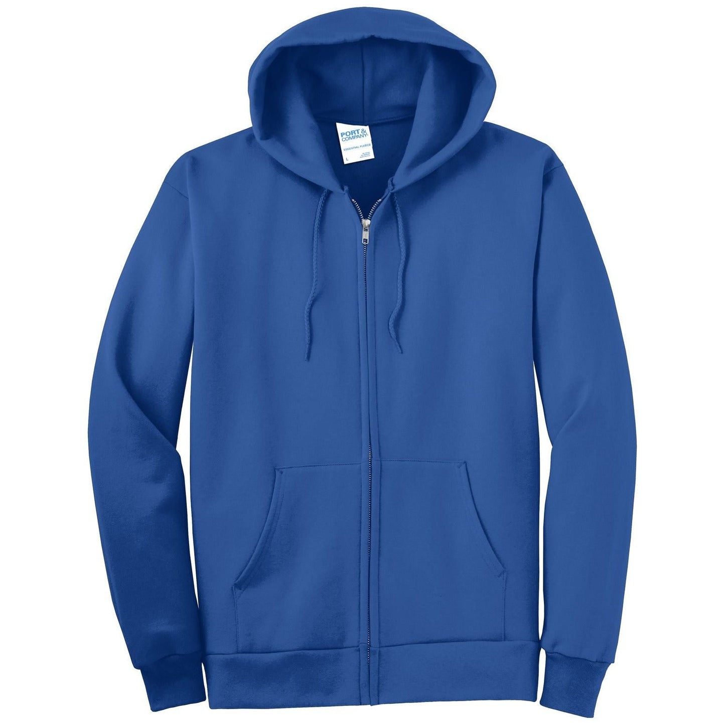 Port & Company - Essential Fleece Full-Zip Hooded Sweatshirt
