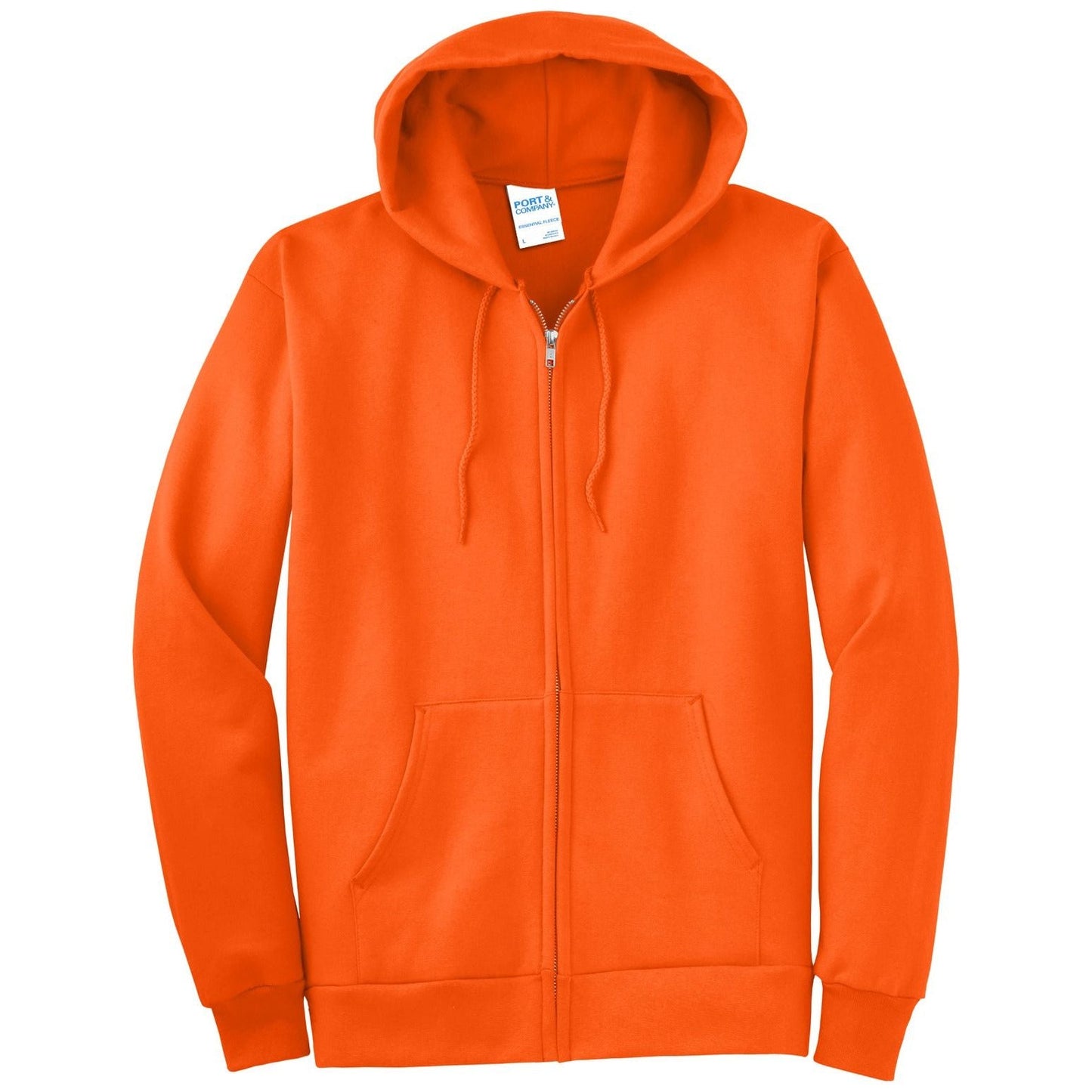 Port & Company - Essential Fleece Full-Zip Hooded Sweatshirt