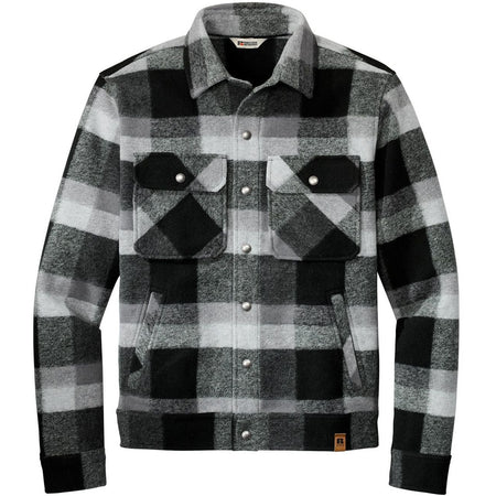 Deep Black Plaid