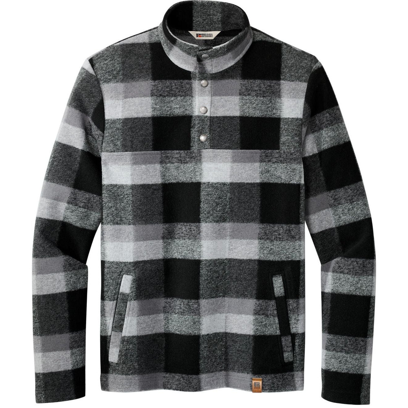 Deep Black Plaid