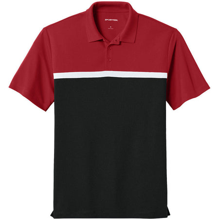 Deep Red/ Black/ White