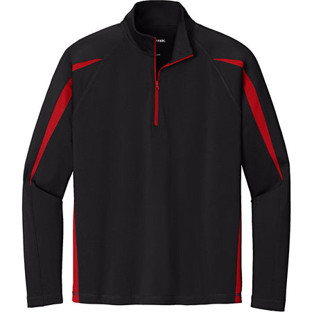 Black/ True Red