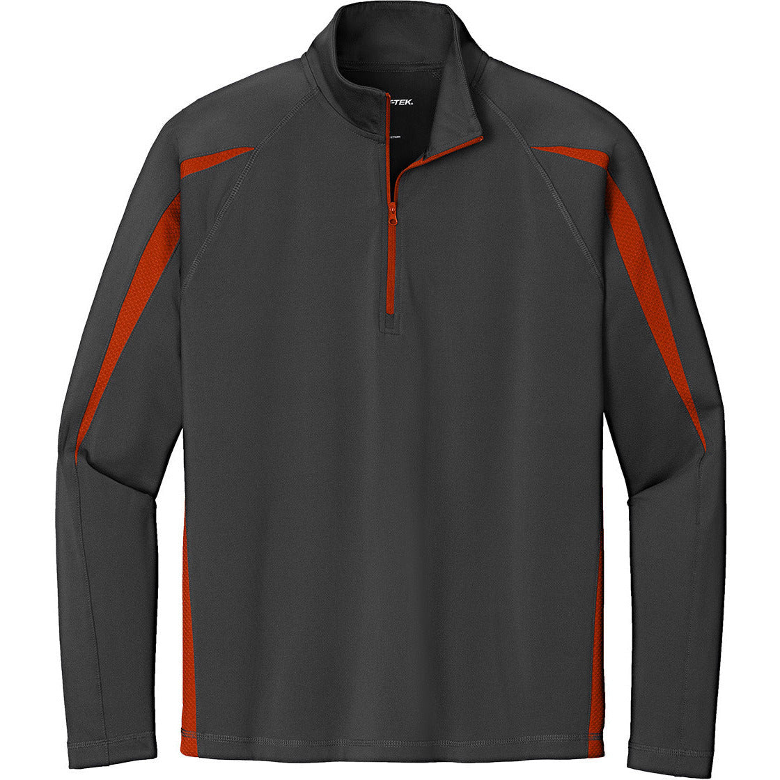 Charcoal Grey/ Deep Orange