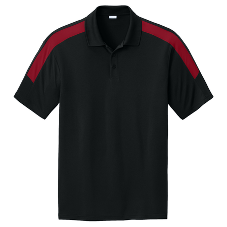 Black/ Deep Red